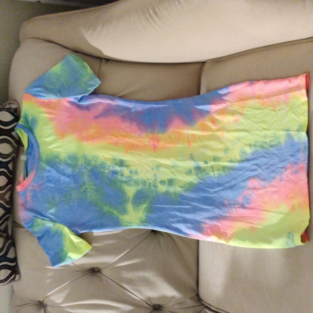 Tie Dye Dress, Juniors S, New without Tag